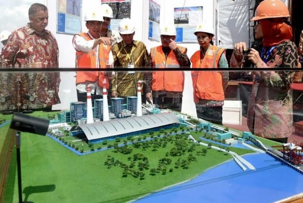 Proyek PLTU Lontar Beres 2019