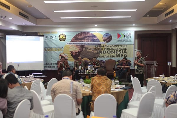 LSP Perhapi Gelar Diskusi Forum Kompetensi Tambang