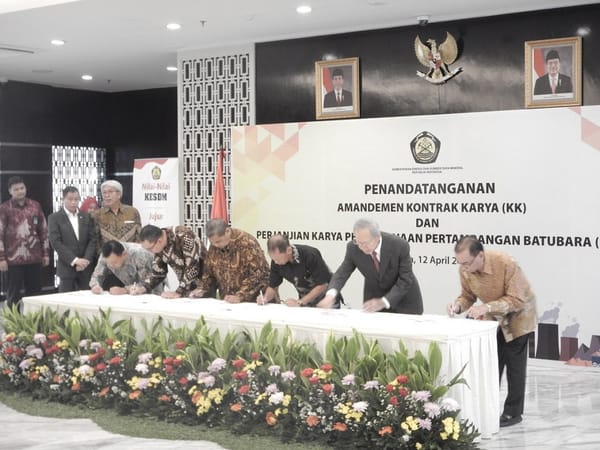 Ada 27 Perusahaan Tambang Amandemen Kontrak