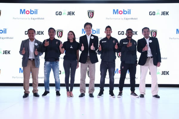 Mobil Lubricants Sponsor utama Bali United Football Club (BUFC)