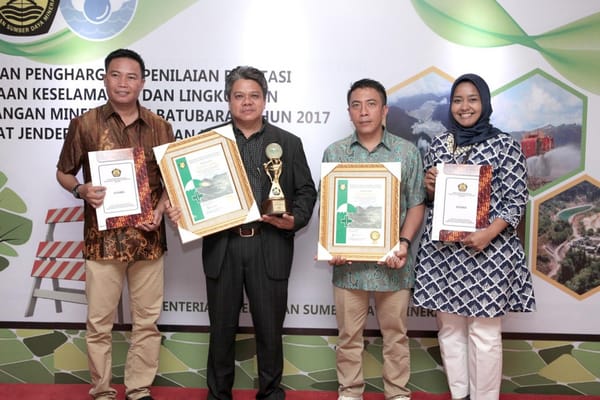 Anak Usaha J Resources Raih Trofi Keselamatan Kerja