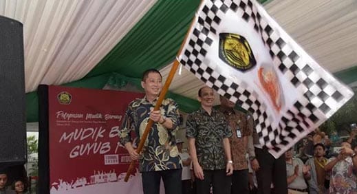 Jonan Lepas 1.385 Peserta Mudik Pegawai ESDM