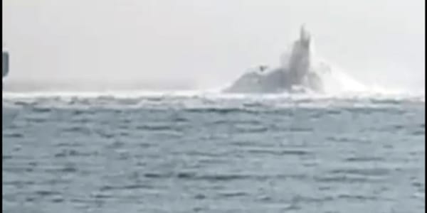 Pipa Gas Bocor, Kapal Patroli KNP Trisula Amankan Jalur Pelayaran