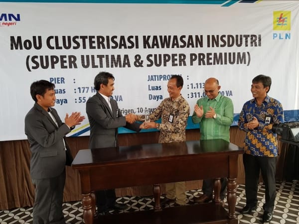 Listrik Ke Kawasan Industri Jawa Timur Dipasok PLN