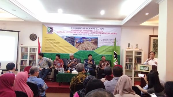 Kemen LHK Keluarkan IPPKH dan Road Map  Tailing Freeport
