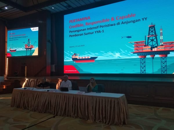 Sedot Minyak Di Laut, Pertamina Kerahkan 5 Giant Octopus