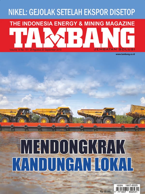 Majalah TAMBANG Edisi Agustus-September 2019