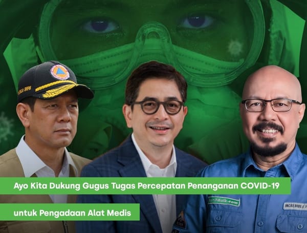 Indika Sumbang Rp 1 Miliar Untuk APD Petugas Medis Corona