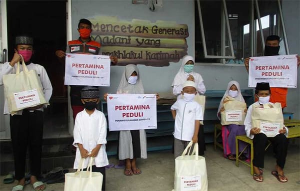 Sepanjang Mei, Pertagas Salurkan 1.835 Paket Bantuan Untuk Masyarakat Terdampak Covid-19