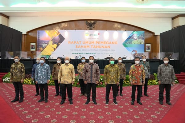 Nomenklatur Dirombak, Ini Susunan Terbaru Direksi Antam