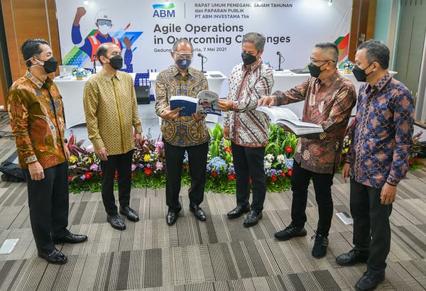 Sepanjang 2020, ABM Investama Cetak Pendapatan USD 606 Juta