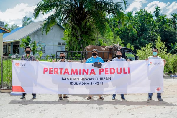 Rayakan Idul Adha, Pertagas Salurkan Bantuan Hewan Kurban Ke 109 Lokasi