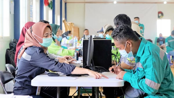 Cegah Klaster Covid-19 Di Tambang, 6 Ribu Karyawan Harita Nickel Divaksin