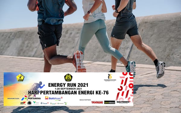 Energy Run 2021 Sukses Digelar, Tembus Jarak 10 Ribu KM
