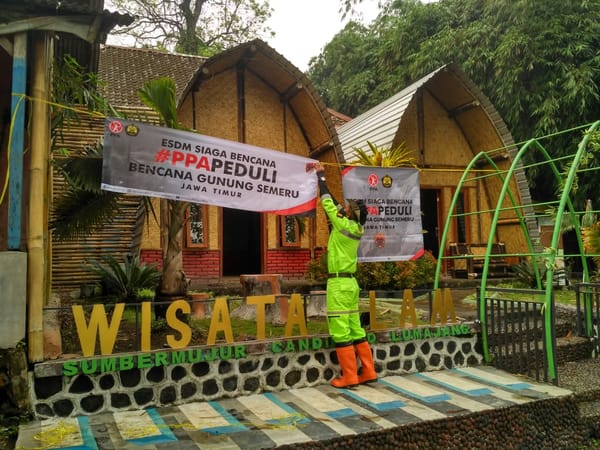 Tim Siaga Bencana ESDM Diterjukan Ke Lokasi Terdampak Erupsi Gunungapi Semeru