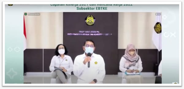 PNBP Subsektor EBTKE Tahun 2021 Capai Rp1,929 Triliun
