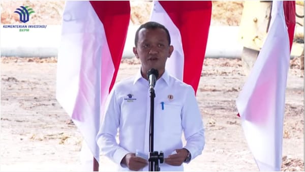 Menteri Bahlil Sebut 85 Persen Pekerja Proyek DME Berasal dari Dalam Negeri