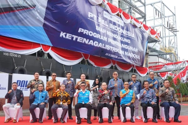 PLN dan PT PAL Bakal Tambah 2 Pembangkit Listrik Kapal Senilai Rp 1,6 Triliun