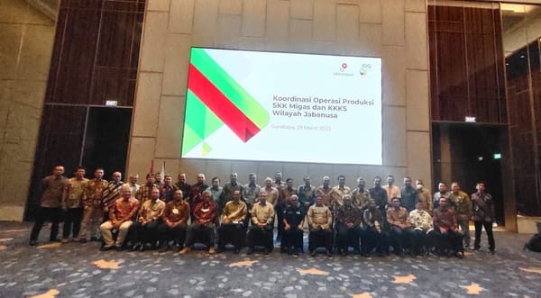 Dorong Peningkatan Produksi, Kepala SKK Migas Lakukan Koordinasi KKKS Jabanusa