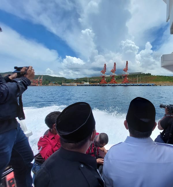 Pastikan Lingkungan Terjaga, Gubernur Maluku Utara Sambangi Wilayah Operasi Harita Nickel