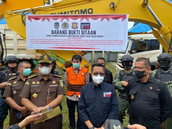 KLHK Tangkap Penambang Nikel Ilegal Di Sultra