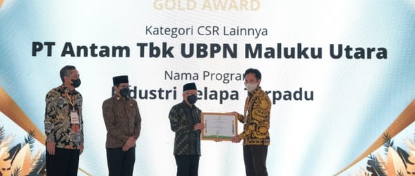 ANTAM Dapat Dua Penghargaan CSR & PDB Awards 2022