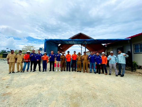 Kunjungi Blok Bahodapi, VP Direktur Vale Pastikan Pabrik Pengolahan Nikel Segera Beroperasi