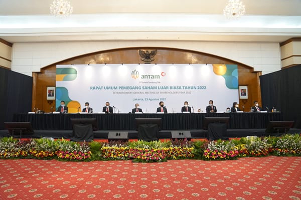 Gelar RUPSLB 2022, Pemegang Saham ANTAM Setujui Spin-Off Tambang Nikel