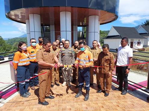 Tambah Fasilitas Menara Pandang Sipirok, PTAR Sokong Pariwisata Tapanuli Selatan