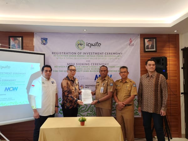 Daftar Investasi di KEK Sorong, TGEM Serius Akan Bangun IGNITE Ecopark