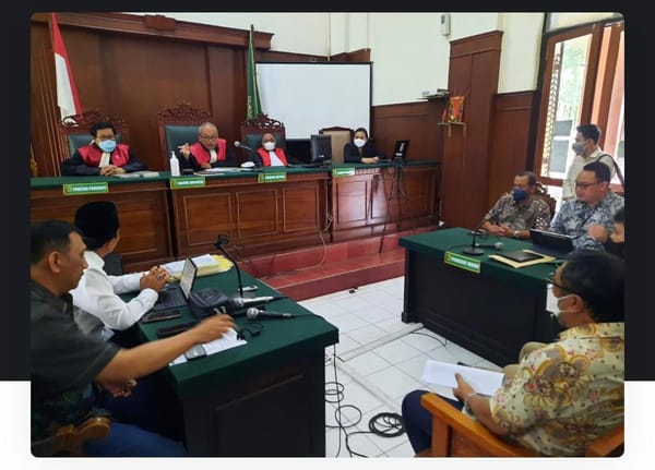 Putusan Sidang PKPU Ditunda, Nasib PT Meratus Line Ditentukan Pekan Depan