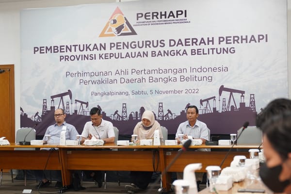 Ichwan Azwardi Terpilih Sebagai Ketua Perhapi Bangka Belitung