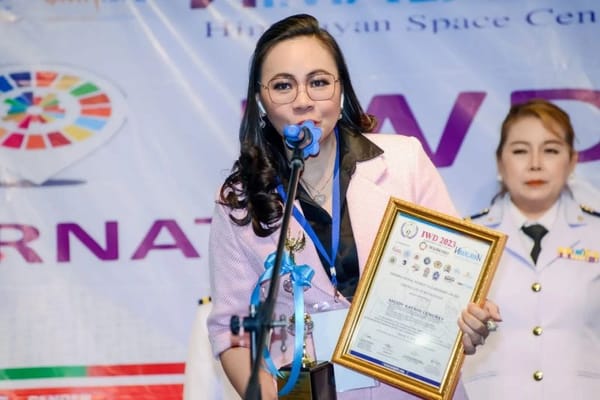 Selamat, Sekum APNI Meidy Katrin Lengkey Dapat Penghargaan International Women’s Leadership 2023