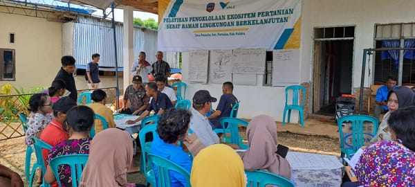 PT Vale Beri Pelatihan Pertanian Organik Ramah Lingkungan di Blok Pomalaa