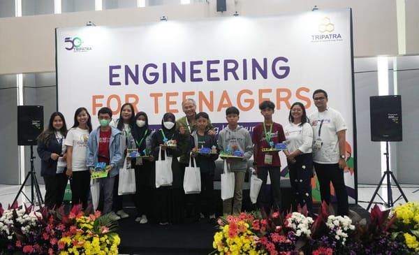 Tripatra Sukses Gelar Engineering for Teenagers, Menyasar Siswa SMP Sejabodetabek
