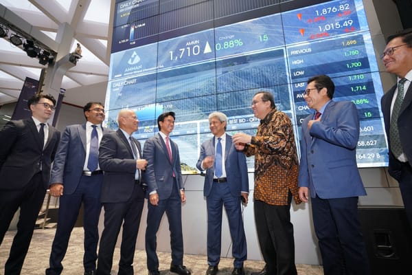 Resmi Melantai di BEI, IPO AMMN Terbesar Sepanjang Tahun 2023