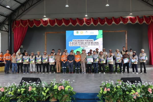 Peringati Hari Pertanian Nasional, PTAR Umumkan 15 Petani Aktor Milenial Tapsel