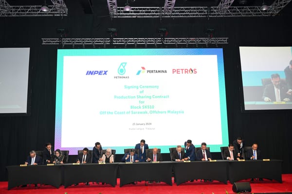 Tambah Portofolio, Pertamina Bersama Mitra Resmi Kelola Blok SK510 di Malaysia
