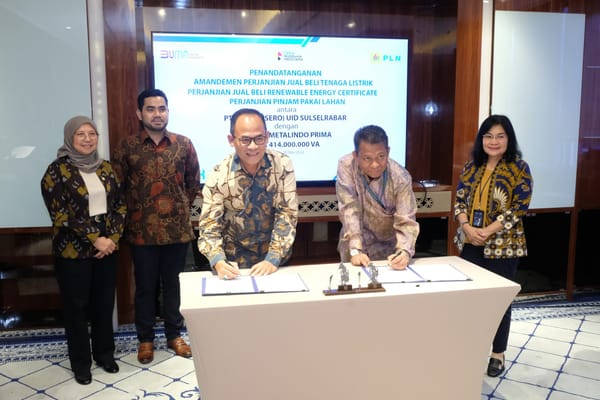 Komit Usung Keberlanjutan, Ceria Group Tandatangani Pembelian REC Dengan PT PLN (Persero)