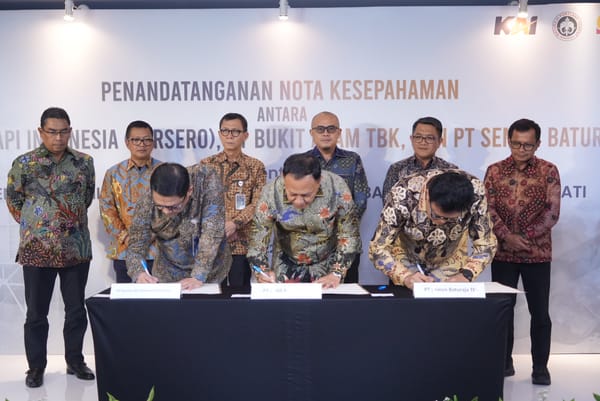 Tingkatkan Kapasitas Bongkar Batu Bara Area Kertapati, PTBA Sinergi dengan KAI dan Semen Baturaja
