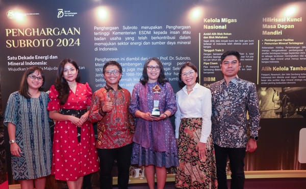 PTAR Kembali Raih Subroto Award 2024 Bidang PPM Kategori Pendidikan