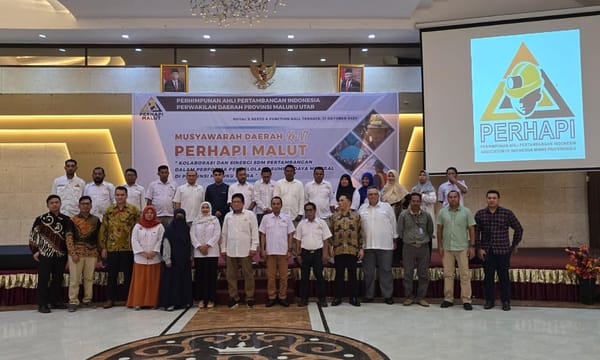 Gelar Musda VI, Muhammad Qadafi Kembali Terpilih Sebagai Ketua PD PERHAPI Maluku Utara