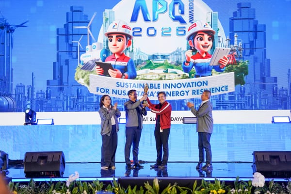 Subholding Upstream Pertamina Kembali Jadi Jawara Di APQ Awards 2025