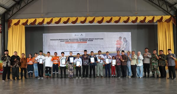 Catat Rekor, PTAR Gelontorkan Dana Rp 5,97 Miliar Untuk Program Beasiswa Martabe Prestasi 2025